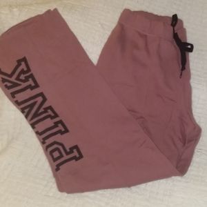 PINK MAUVE LOUNGE PANTS. NWOT